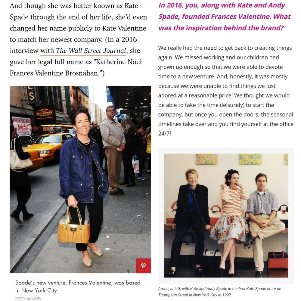 kate spade effortlessly chic